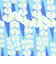 白雪　白雪友禅ふきん　胡蝶蘭　ブルー