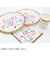 バースデーコンフェティ　ペーパープレート　23cm　368266　8枚入
