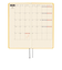 【2026年1月始まり】　ほぼ日　weeks　カラーズ　B6スリム　ウィークリーレフト　フルムーンイエロー　月曜始まり