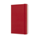 モレスキン（MOLESKINE）　クラシックノートブック　ハードカバー　ドット方眼　ラージサイズ　スカーレットレッド