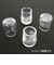 ツチノ　脚キャップ　パイプ用　クリアー　18mm　4個入