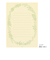 ミドリ（MIDORI）　レターセット　花色和紙　黄A　86930006