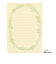 ミドリ（MIDORI）　レターセット　花色和紙　黄A　86930006