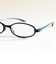 ベイライン（Bayline）　TR90　オーバルスリムフレーム　バイカラー　1660‐D　ブルーブラック　2.5　（一般医療機器）