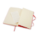 モレスキン（MOLESKINE）　クラシックノートブック　ハードカバー　無地　ポケットサイズ　404377　レッド