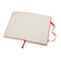 モレスキン（MOLESKINE）　クラシックノートブック　ハードカバー　横罫　ポケットサイズ　404353　レッド
