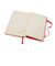 モレスキン（MOLESKINE）　クラシックノートブック　ハードカバー　横罫　ポケットサイズ　404353　レッド