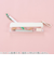 セキセイ　ラポルタ　クリアケース　クリアクリア　スリムペンサイズ　LA-6331　ホワイト