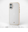 【iPhone16】　エレコム（ELECOM）　＆me　ソフトケース　メタリックライン　PM-A24AUCTMLPN　ピンク