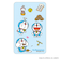 カルチュア・エンタテインメント　まじかる百貨店　ステッカー　I'm　Doraemon10