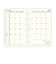 【2025年12月始まり】　レイメイ藤井　キーワード（Keyword）　TRENDシステム手帳　ミニ6　26WP88A　ブルー