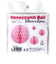 エクセルポイント　ハニカムボール　直径10cm　9010／06　ピンク　2個入