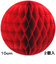 エクセルポイント　ハニカムボール　直径10cm　9010／07　レッド　2個入