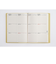 【2026年1月始まり】　高橋書店　3年DIARY　B6　デイリー2日1ページ　344　クリームイエロー　各月1日始まり