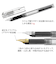 シュナイダー(Schneider）　万年筆406　ゴールドクリップ　EF（極細）　406WHTG　ホワイト