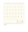 【2026年1月始まり】　クツワ　家族手帳　MIFFY　プチ　マンスリーブロック　MF919C　仲良し　日曜始まり