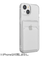 【iPhone15】　ピージーエー（PGA）　クリアポケットケース　クリア
