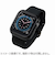 エレコム（ELECOM）　AppleWatch44mm用ソフトバンパー　AW-20MBPUBK　ブラック