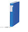 コクヨ（KOKUYO）　クリヤーブック　ノビータ　固定式　A5　20枚　ラ－NV22B　青