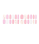 ビューティーアベニュー（BEAUTY　AVENUE）　生ジェルネイルシール　ピンクラベンダーブリリアント　24枚入