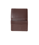 ハンズオリジナル　牛革製カジュアル名刺入れ　ダークブラウン