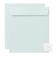 ミドリ（MIDORI）　カラー色紙用封筒　水色　33288