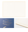 ミドリ（MIDORI）　カラー色紙　A4　メッセージシール付　二つ折り本型　紺　33294006