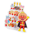 ホールマーク（Hallmark）　グリーティングカード　誕生お祝い　オルゴール　アンパンマン　815417　飾れるケーキ2