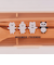 サブヒロモリ　ムームー　抗菌トリオセット　PCA3994－04　ピンク