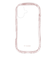 【iPhone16】　ルプラスネクスト（LEPLUS　NEXT）　耐傷・耐衝撃ハイブリッドケース　「ViAMO　crystal」　ピンク