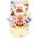ホールマーク（Hallmark）　誕生お祝い　立体カード　あんぱんまん　ダイカット　839963　おたんじょうびおめでとう