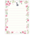 ホールマーク（Hallmark）　ミニレターセット　メリリー　なかにしいずみ　844783　ピンク