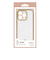 【iPhone16Pro】　エレコム（ELECOM）　＆me　ソフトケース　メタリックライン　PM-A24CUCTMLGB　グレージュ