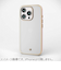 【iPhone16Pro】　エレコム（ELECOM）　＆me　ソフトケース　メタリックライン　PM-A24CUCTMLPN　ピンク