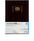 【2026年1月始まり】　高橋書店　ビジネス卓上日誌　A5　ウィークリーレフト　54　茶　月曜始まり