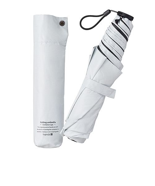 hands＋ 風が抜ける傘 55cm ホワイト｜ハンズの通販｜&mall（アンド