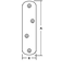 コニ・ビオラ　一文字　ユニクロ100mm　K－163　4ケ入