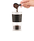 ボダム（bodum）　トラベルプレス　携帯用フレンチプレスコーヒーメーカー（マグ用リッド付）　0.35L　K11102-01　ブラック