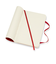 モレスキン（MOLESKINE）　クラシックノートブック　ソフトカバー　横罫　ポケットサイズ　レッド