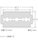 フェザー（FEATHER）　ハイステンレス　両刃　FH－10B　10枚入