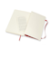 モレスキン（MOLESKINE）　クラシックノートブック　ソフトカバー　横罫　ラージサイズ　レッド