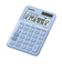 カシオ（CASIO）　カラフル電卓　MW-C20C-LB-N　ペールブルー
