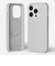 【iPhone14Pro】　モフト（MOFT）　MOVAS　レザーケース　ミスティーグレー