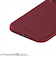 【iPhone16Pro】　ホールディット（Holdit）　シリコンケース　レッドベルベット