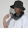 フリーノット（FREEKNOT）　BOWBUWN　ネット付きハット　Y3227－F－93　チャコール