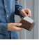 スノビスト（SNOBBIST）　駱駝革カードケース　BROWN