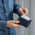 スノビスト（SNOBBIST）　駱駝革カードケース　NAVY