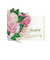 GL　バースデーフラワーポップアップカード　LY－31