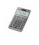 カシオ（CASIO）　軽減税率／W税率電卓　ジャストタイプ　JF‐200RC‐N　グレー