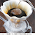 カフェック（CAFEC）　円すい　中深煎り用コーヒーフィルター＜1杯用＞　MC1-40　ホワイト